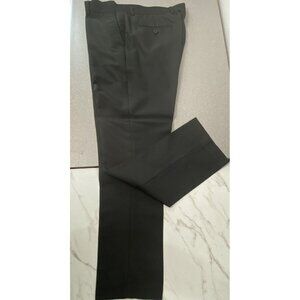 2 Pairs‎ Of Perry Ellis Men’s Slim Fit Dress Pants 34x 32 Striped And Checked